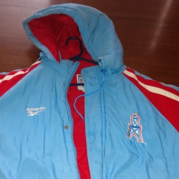 Reebok Jackets & Coats Vintage Nfl Houston Oilers Jacket Poshmark